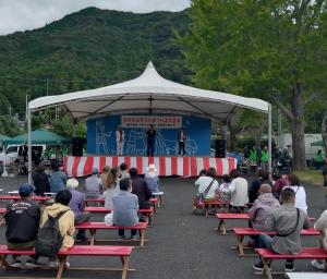 みすみふるさとまつり2024会場の様子