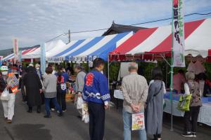日置ふるさと祭り会場の様子