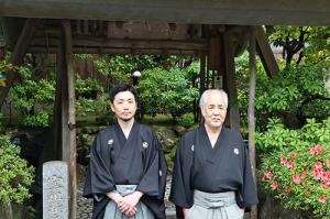 15代坂倉新兵衛と16代坂倉新兵衛