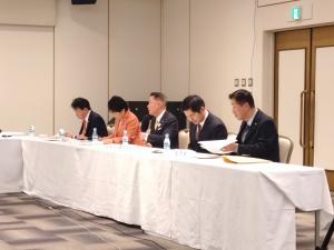 市長会の様子