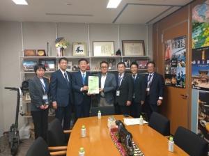 江島議員への要望活動