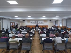 長門市民生児童委員協議会総会会場全体