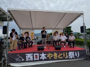 市長あいさつ 西日本やきとり祭り2025