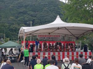 みすみふるさと祭り2025 会場の様子