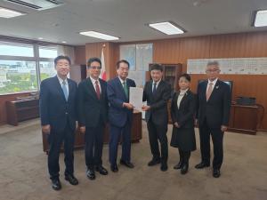 復興大臣への要望活動