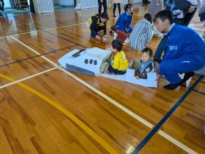 子育てひろばのようす