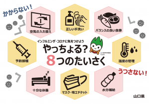 山口県インフルエンザ予防ポスター