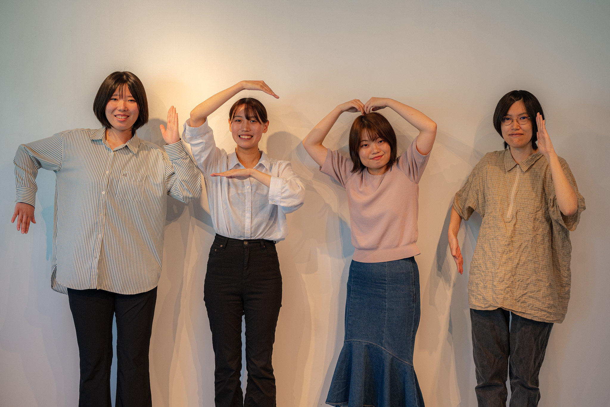 長門市公式シティプロモーション部の部員4人