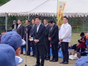 消防操法市長挨拶