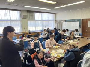 いがみまんまるこども食堂の様子