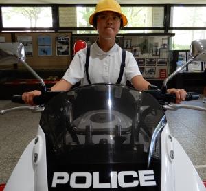 山口県警察本部庁舎での写真です