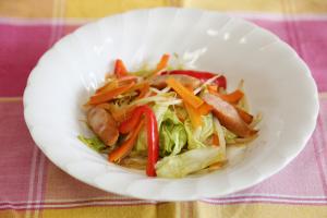 カラフル野菜炒め