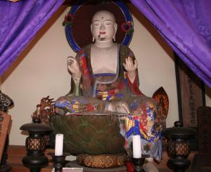 興阿寺の木造地蔵菩薩半跏像　