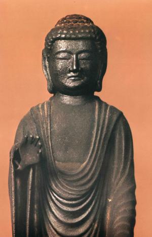 金銅薬師如来立像