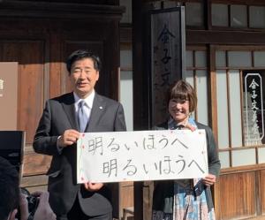 撮影のようす