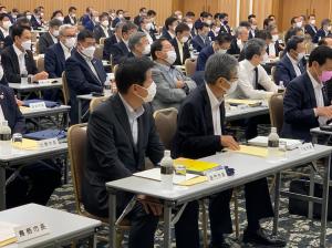 理事・評議員合同会議の様子