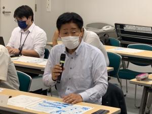 市長あいさつの様子