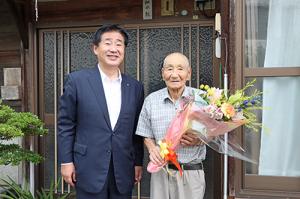 松永さんと市長