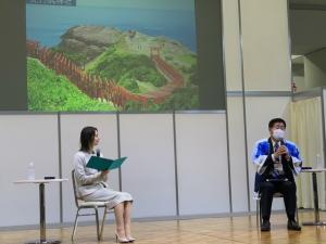 ステージイベントふるさと自慢の様子