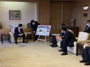 県知事要望の様子