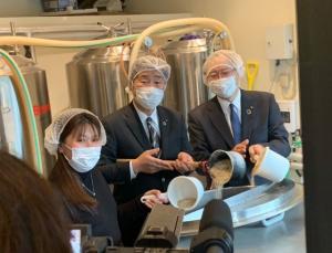 仕込みの様子