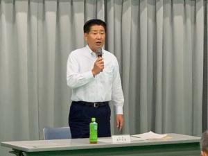 市長挨拶の様子