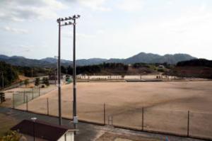 日置総合運動公園の全景写真です。