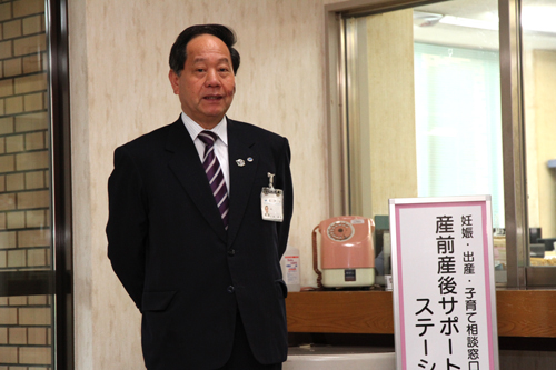 「今後も子育て世帯に選ばれるまちづくりを」と大西市長