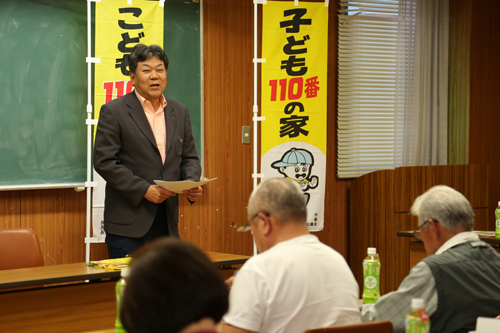 「子どもたちが安全に暮らせるように、もっと増えてくれれば」と梶山支部長
