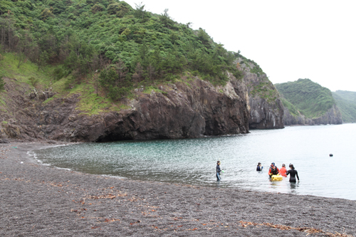 昨年は約62,000人が訪れた海水浴場