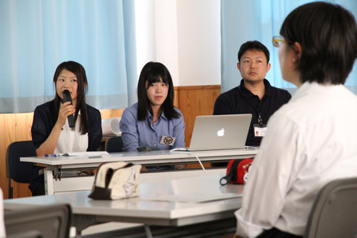 大学受験や地域医療の現状を学ぶ出前講座