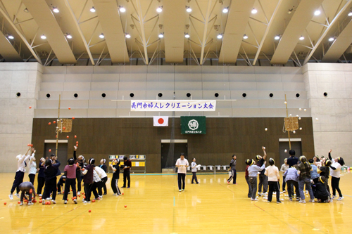運動会の定番「玉入れ競争」