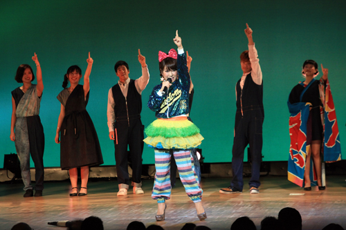はるな愛さんのステージで会場も盛り上がった