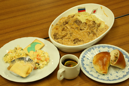 この日振る舞われた5種の料理