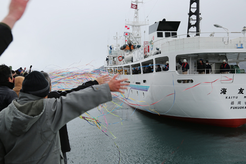 マグロはえ縄操業やホノルルでの現地見学などを行う55日間の航海へ