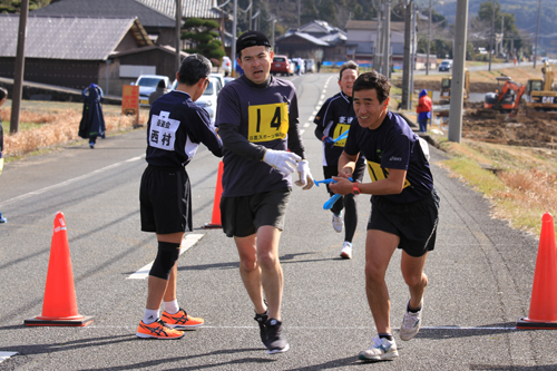 7区間をたすきでつなぐ