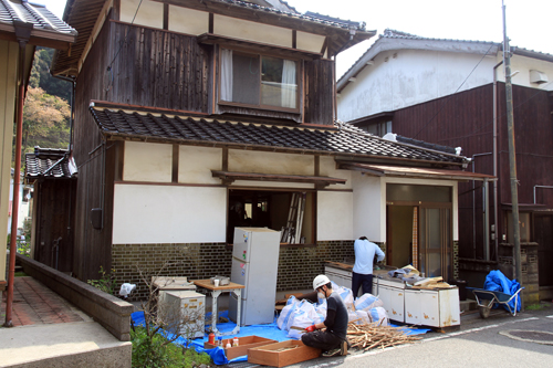 7月に萩焼ギャラリーを併設したカフェがオープン予定