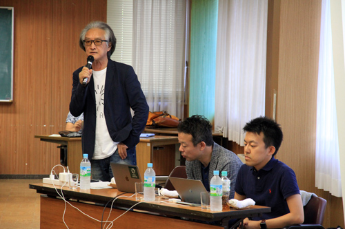 公共投資をきっかけに新しいことを起こせるかが重要と話す清水義次さん