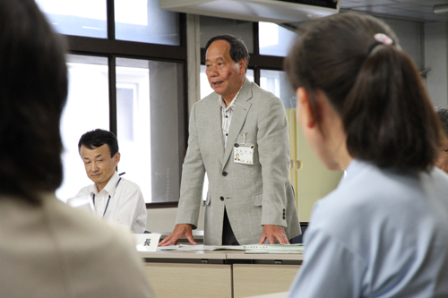 「交流人口の拡大と経済への波及、そして財源の有効活用が大事」と大西市長