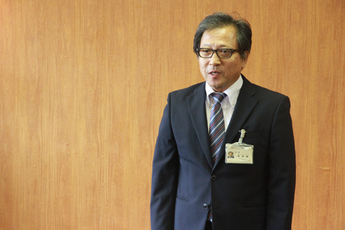 「温泉街の再生が進む湯本温泉で美しい道路はかけがえのない財産になる」と野稲所長