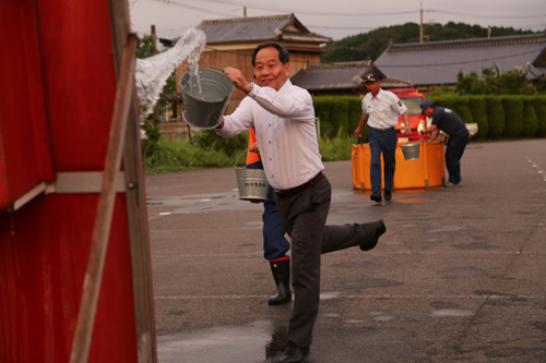 大西市長も競技を体験
