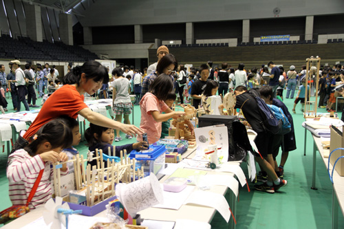 長門市小・中学校科学作品展覧会も同時開催