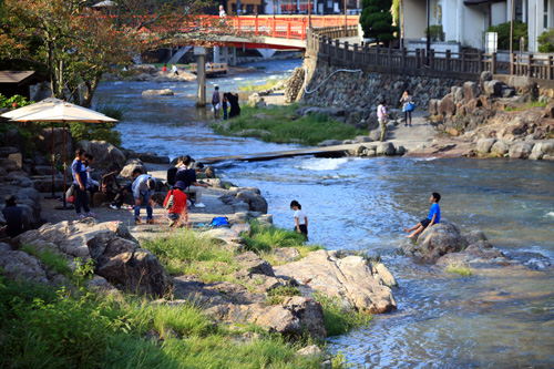 9月に引き続き、10月の3連休にも開催された「おとずれリバーフェスタ」