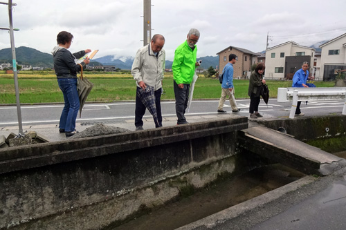 深川川流域を歩き、気になるポイントをチェック