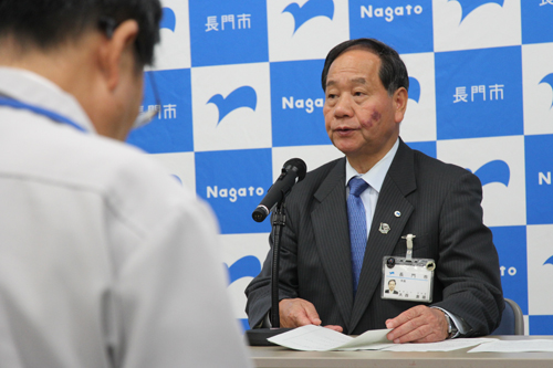「地域の声を聞いてさまざまな部署が連携し、真に効果のある施策を展開してほしい」と大西市長