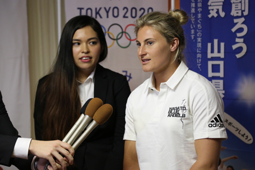 キャプテンを務めるトゥビック・ヘーゼル選手