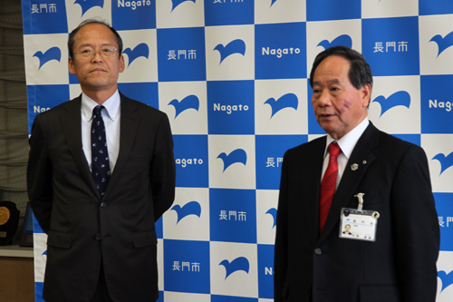 「4月に向け万全の体制を構築し、日本一の道の駅を目指して取り組みたい」と大西市長