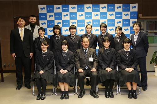3年連続6回目の全国大会出場を決めた大津緑洋高校大津校舎の英語部