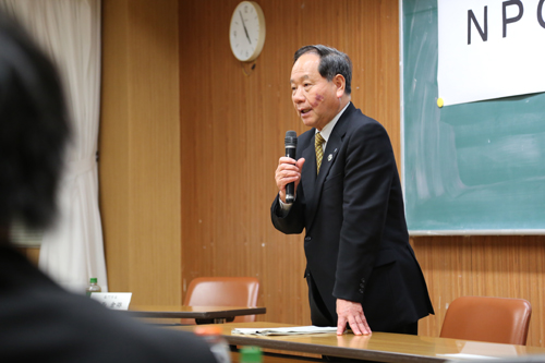 「まずは多くの若者に地元企業のポテンシャルを知ってもらいたい」と大西市長