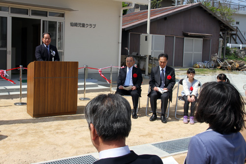 「多くの人に愛される施設になることを願っています」と大西市長